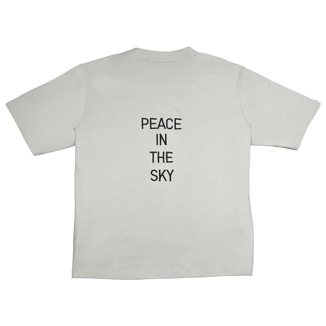 T-Shirt - Peace in the Sky Oversized