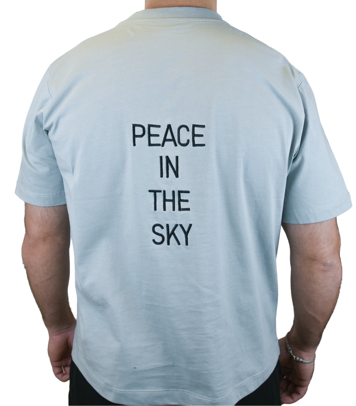 T-Shirt - Peace in the Sky Oversized