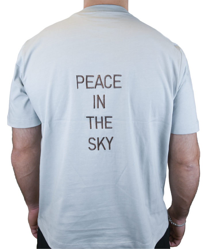 T-Shirt - Peace in the Sky Oversized
