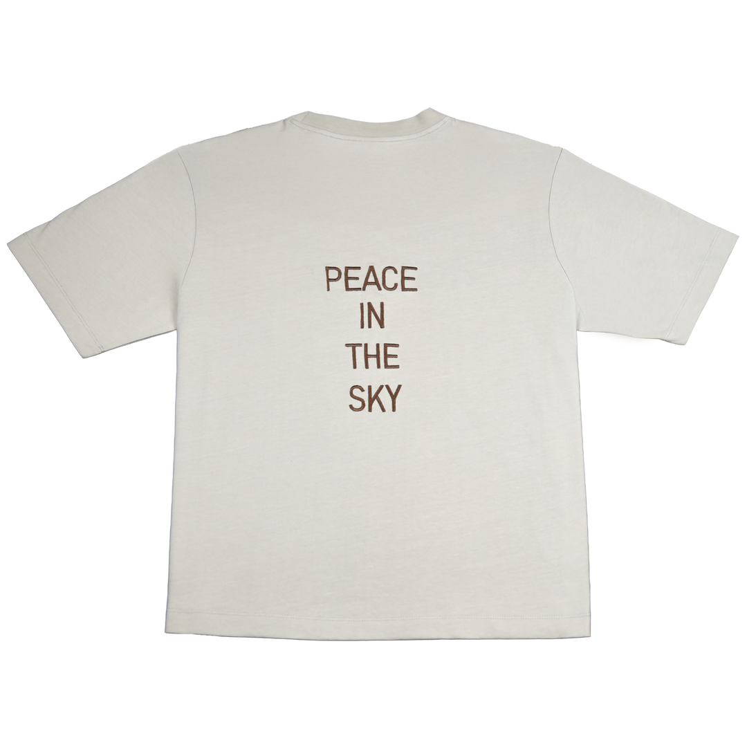 T-Shirt - Peace in the Sky Oversized